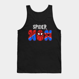 Custom Spider Mom Family Gift for Women Mother day Tank Top